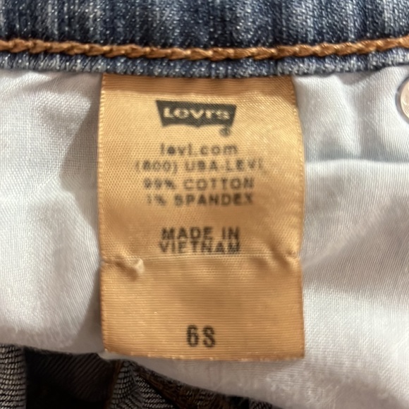 Levi 515 boot cut jean size 6s - Picture 8 of 10